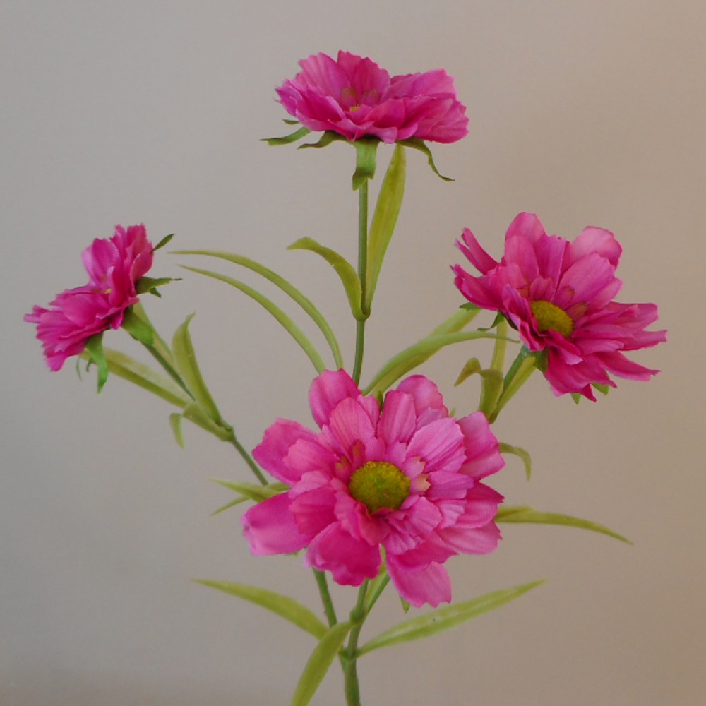 Artificial Daisy Stem Magenta Pink 59cm Artificial Flowers